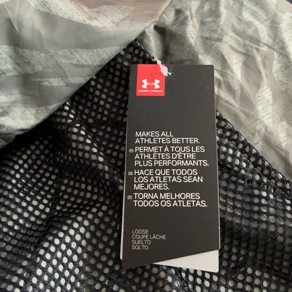 Under Armour Men's UA Sportstyle Longline Anorak Jacket Hooded Windbreaker - Picture 8 of 8